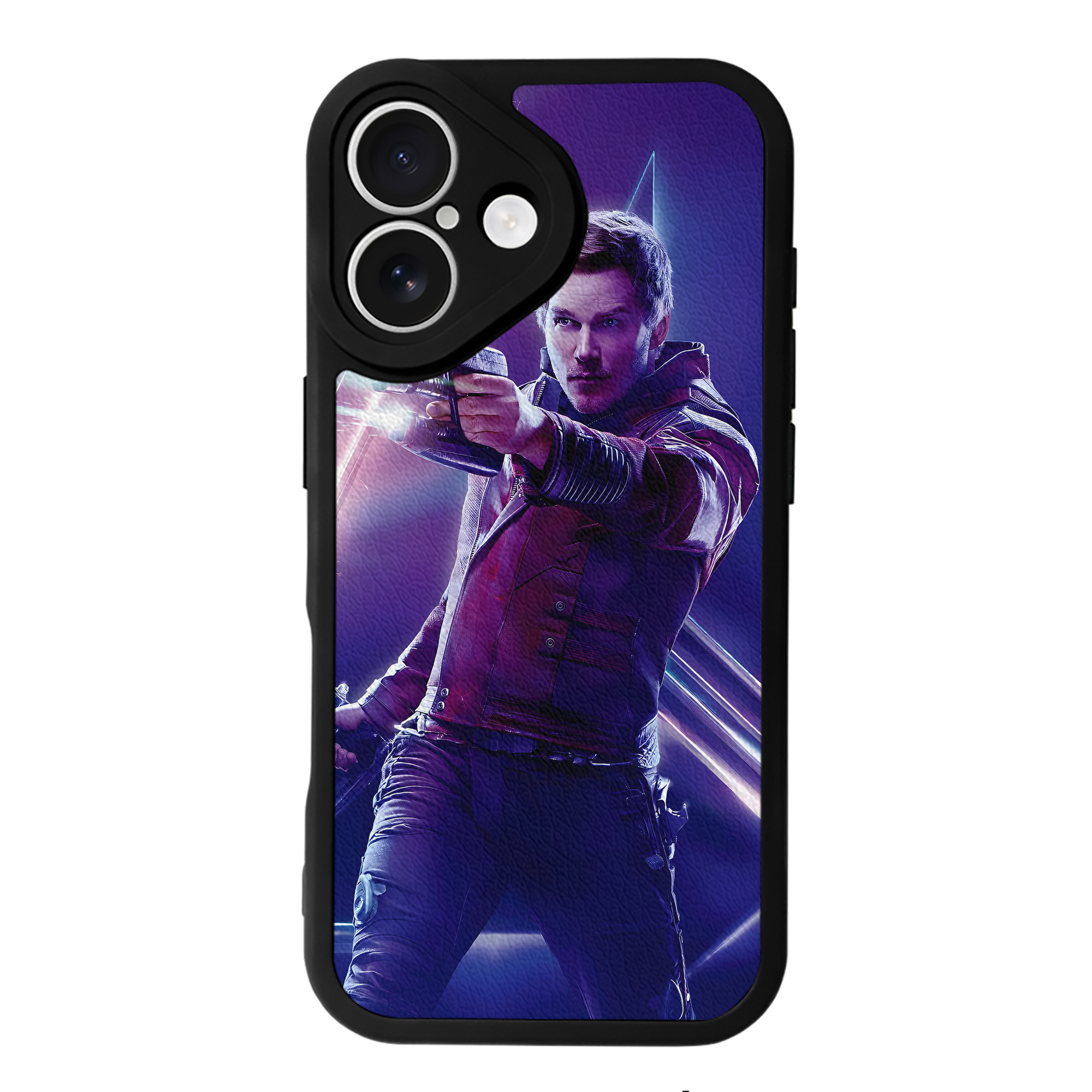 （画像用） アベンジャーズ The Avengers 【iPhone 16シリーズ対応】シリコンスマホケース（レザー調） 材質：シリコン